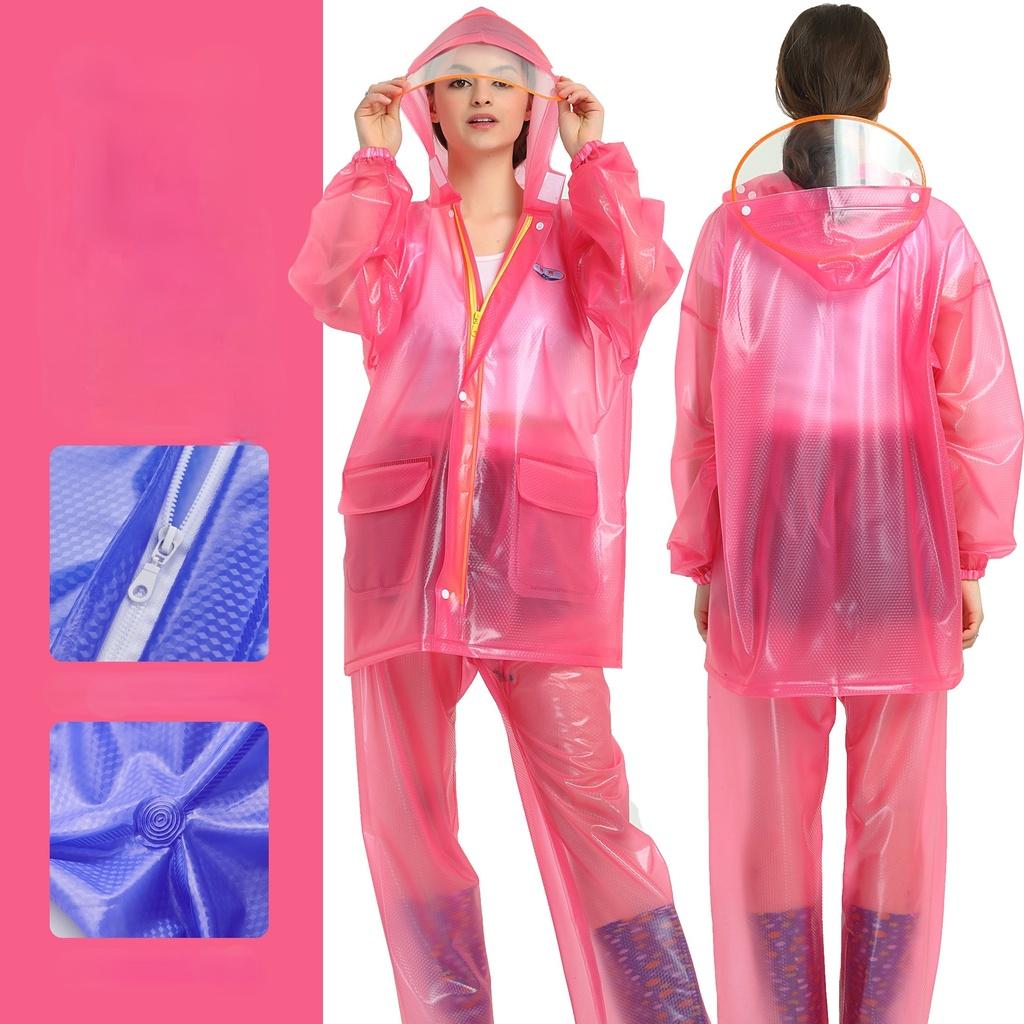 Áo mưa trong suốt tiện dụng cho người lớn