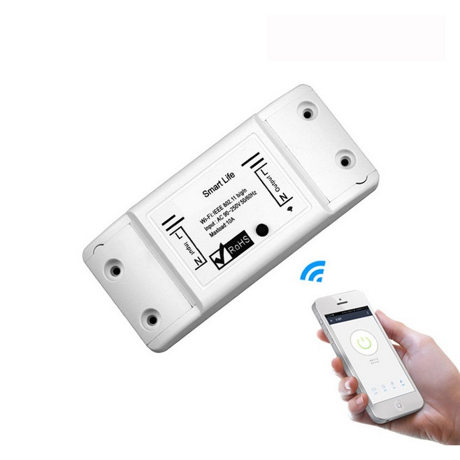 Công tắc điều khiển từ xa kết nối wifi/3G/4G Smart life phần mềm tiếng việt dễ sử dụng