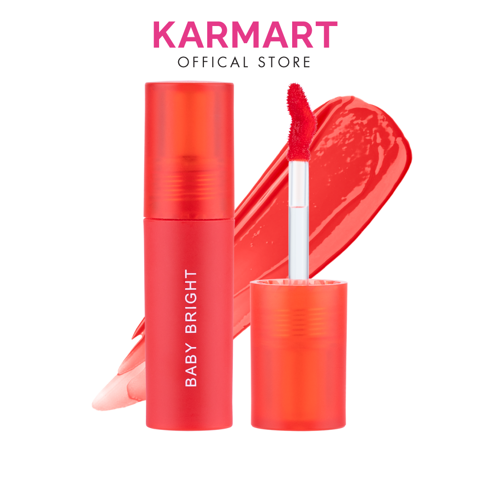 Son tint Baifern siêu lì lâu trôi, tôn da và không lem khẩu trang Baby Bright Mask Friendly Lip Tint 2.5g