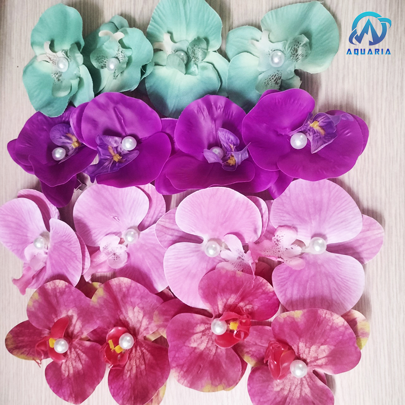 Kẹp Tóc Lan Hồ Điệp Nhiều Màu Phalaenopsis Đi Biển Phong Cách Retro Hot Trend