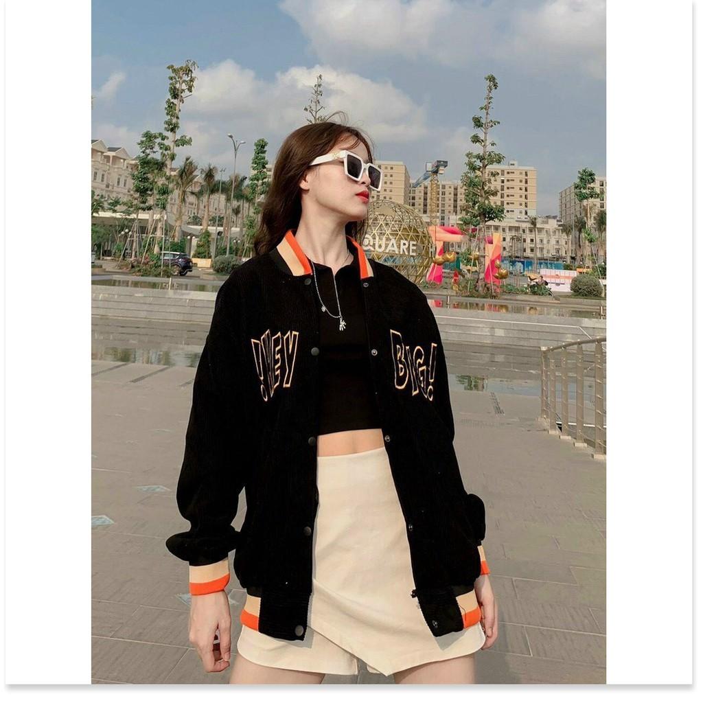 ÁO KHOÁC NỮ BOMBER UNISEX NHIỀU MÀU SẮC XINH XẮN 1HIT1 FASHION