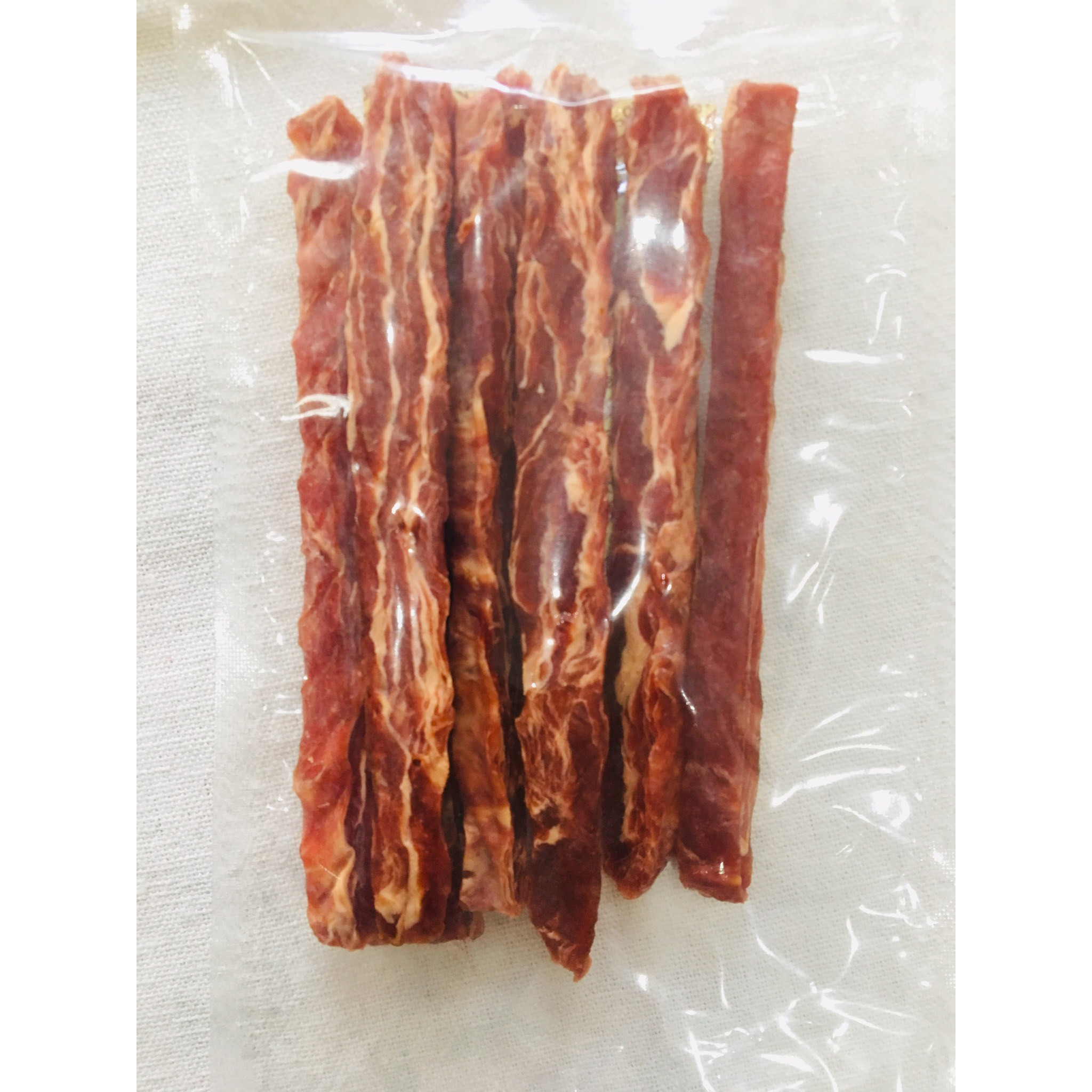 Đồ gặm cho chó - Snack thưởng thịt vịt sấy khô - Duck Jerky  Made in Korea 80g