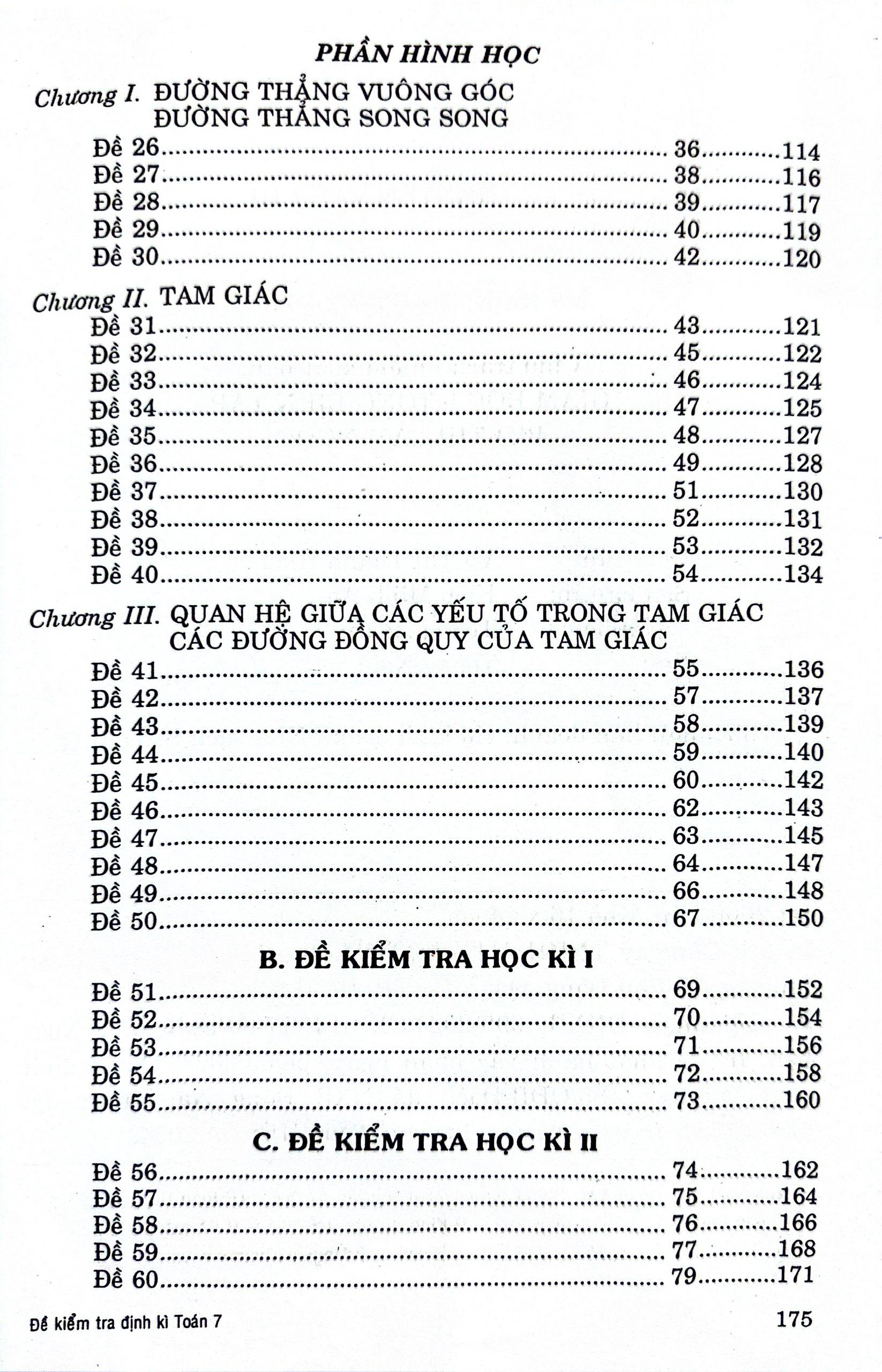 60 Đề Kiểm Tra Toán 7 (Theo Chương Trình GDPT Mới)