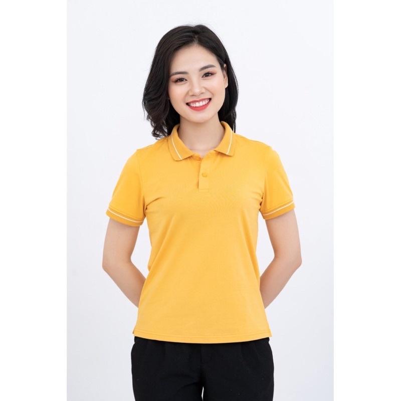 Áo polo VENA nữ tay ngắn, vải cotton ,co giãn, thoáng mát, áo phông cổ bẻ phong cách công sở