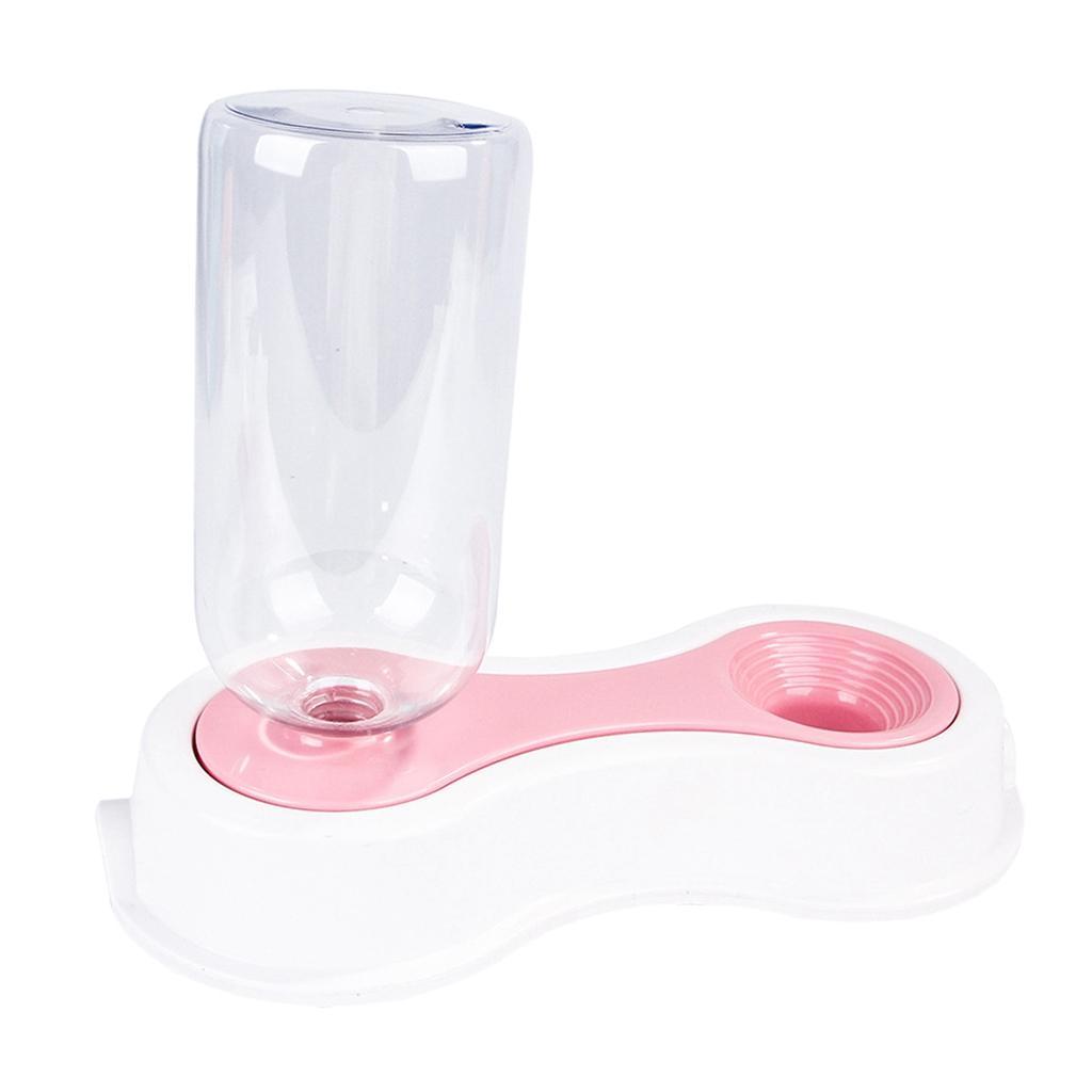 2Pc Pet Dog Cat Puppy Automatic Water Feeder Water Drinking Dispenser Dish Bowl