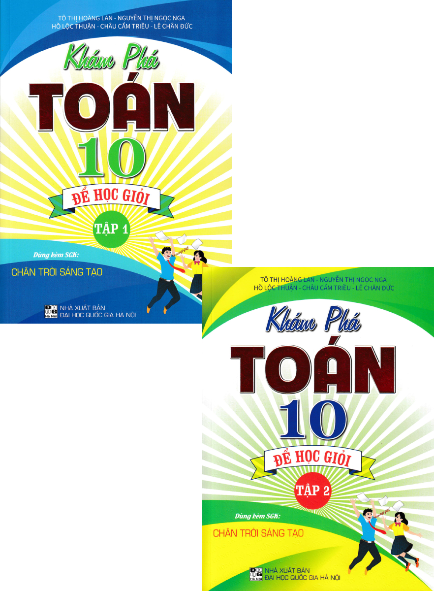 Sách tham khảo- Combo Khám Phá Toán 10: Để Học Giỏi _HA