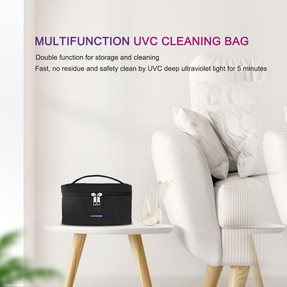 Túi làm sạch dụng cụ cá nhân cầm tay bằng Led sữ dụng USB