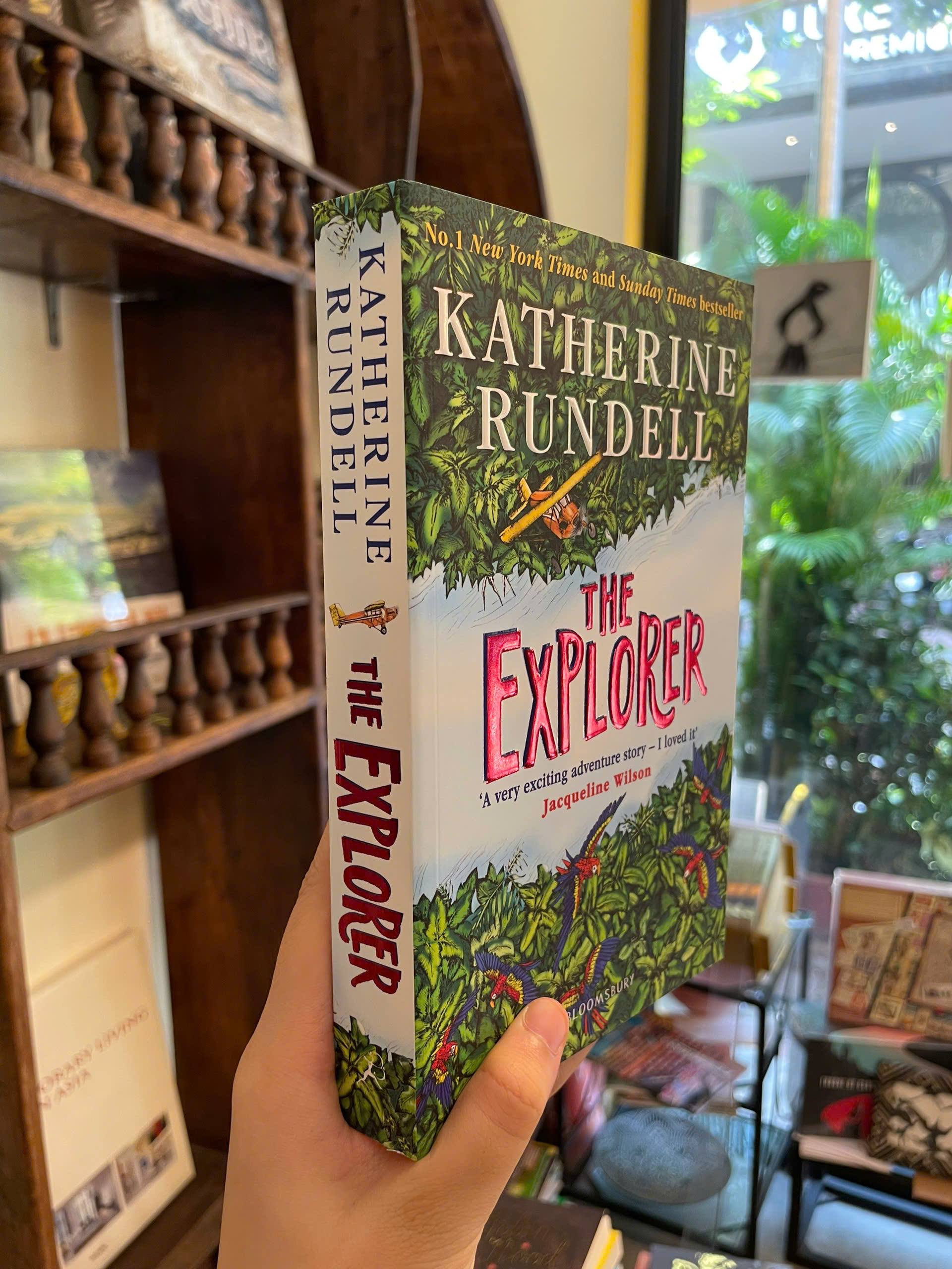 Sách - The Explorer by Katherine Rundell - Middle Grade/Adventure/Fiction book in English