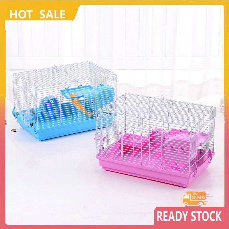 Lồng nuôi hamster Size Lớn kích thước 47x30x30cm hàng loại 1 -  