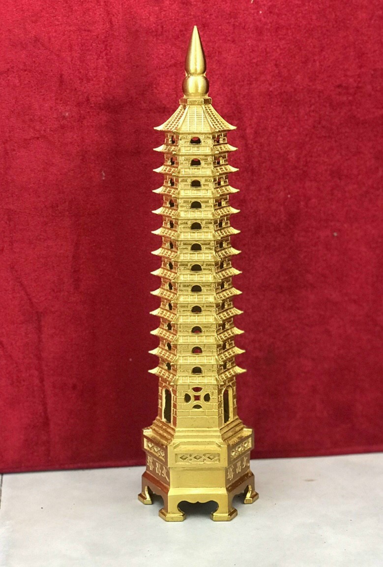 Decor trang trí để bàn - Tháp Văn Xương 13 tầng