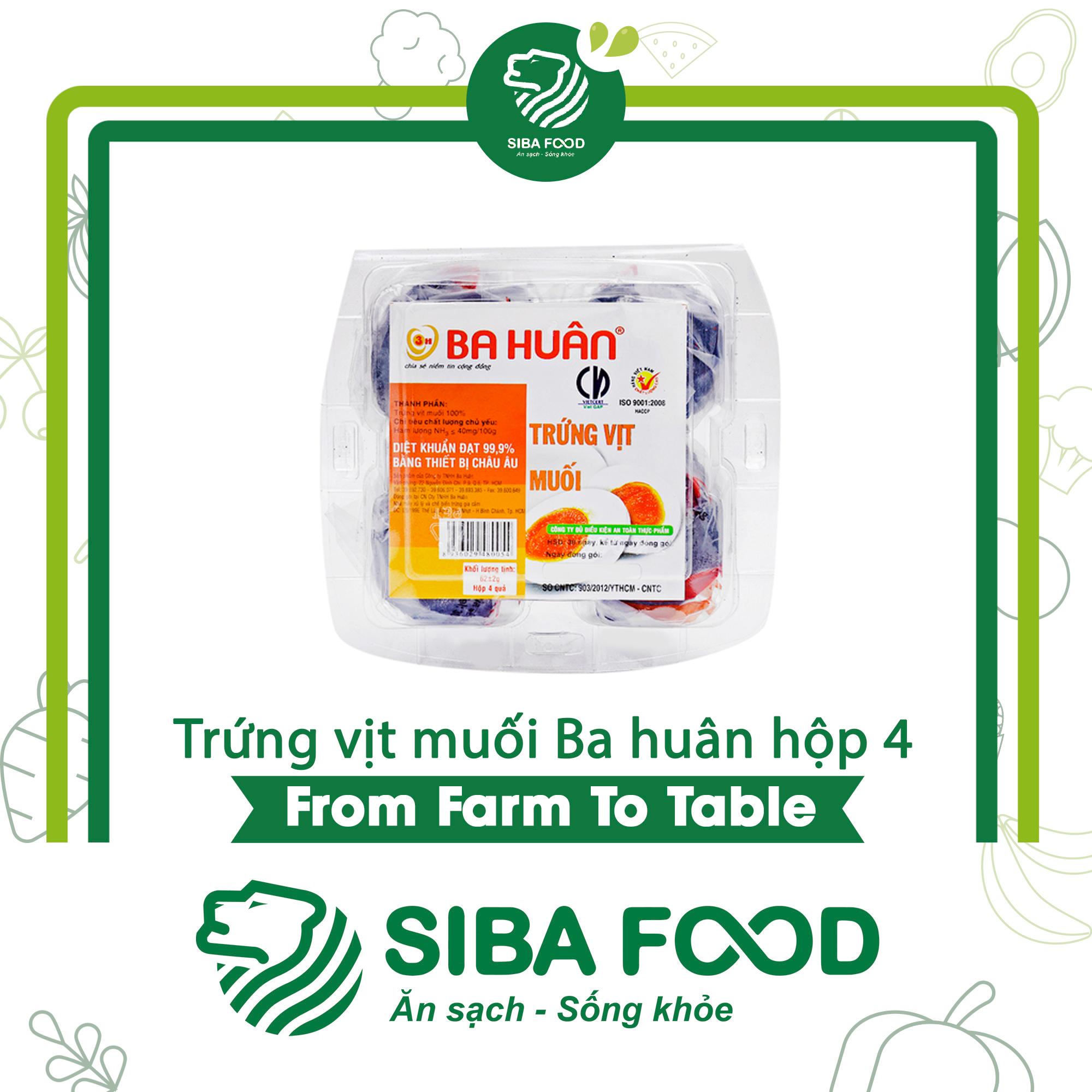 Trứng vịt muối Ba huân hộp 4