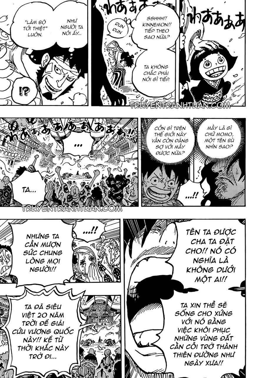 đảo hải tặc - one piece chapter 1051 13