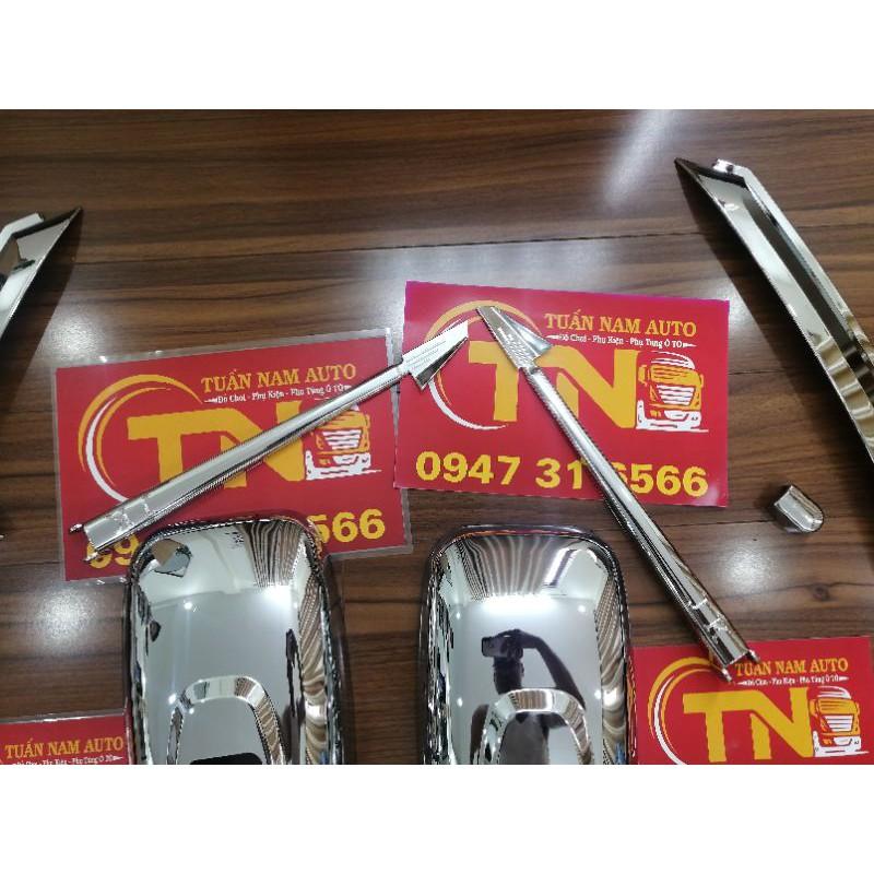 ỐP CẦN GẠT MƯA MẠ CRÔM INOX XE TẢI KIA 1.4 TẤN, K3000, K165, HINO, ISUZU QKR