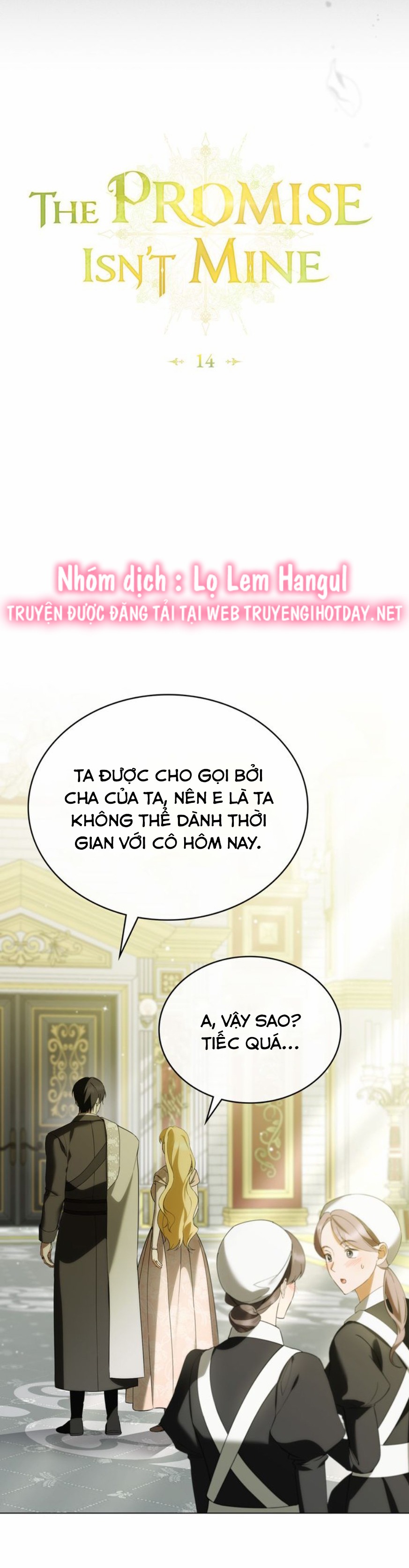 lời hứa đó không phải là tôi chapter 14 14