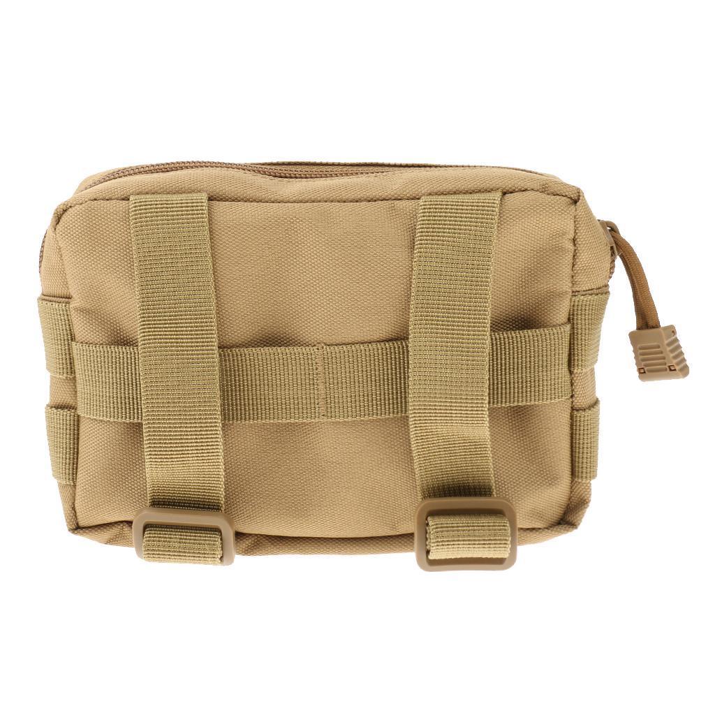 Outdoor Sports Molle Waist Bag Hip Belt Pouch Fanny Pack Climbing Outdoor Bumbag Water Resistant
