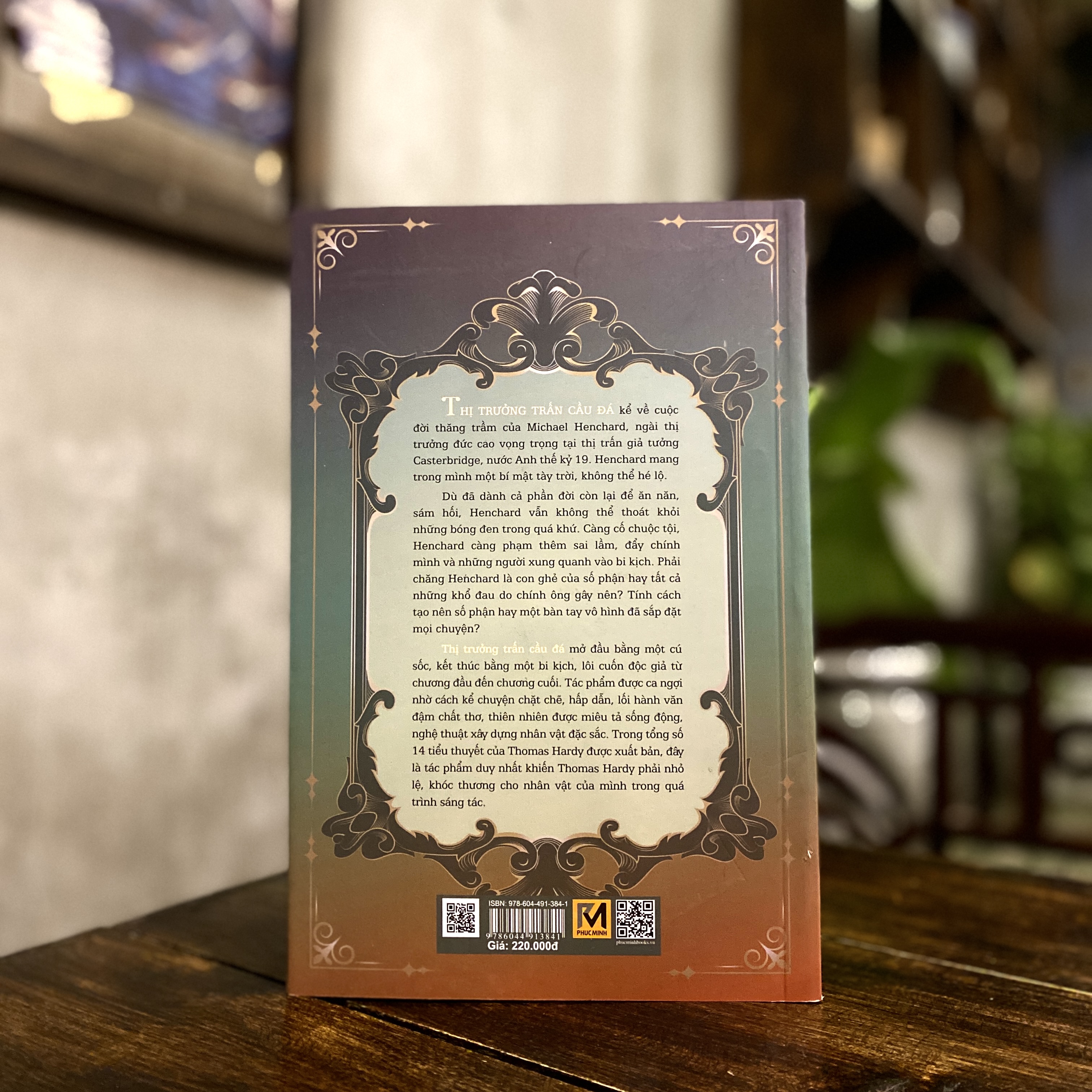 Sách Tiểu Thuyết Kinh Điển - Thị Trưởng Trấn Cầu Đá - Thomas Hardy (Anh Trâm dịch) - Phuc Minh Books
