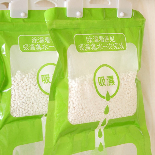 Túi hút ẩm - Gói hút ẩm quần áo 2 ngăn chống ẩm chống mốc có móc treo đa năng siêu hút ẩm cực tốt