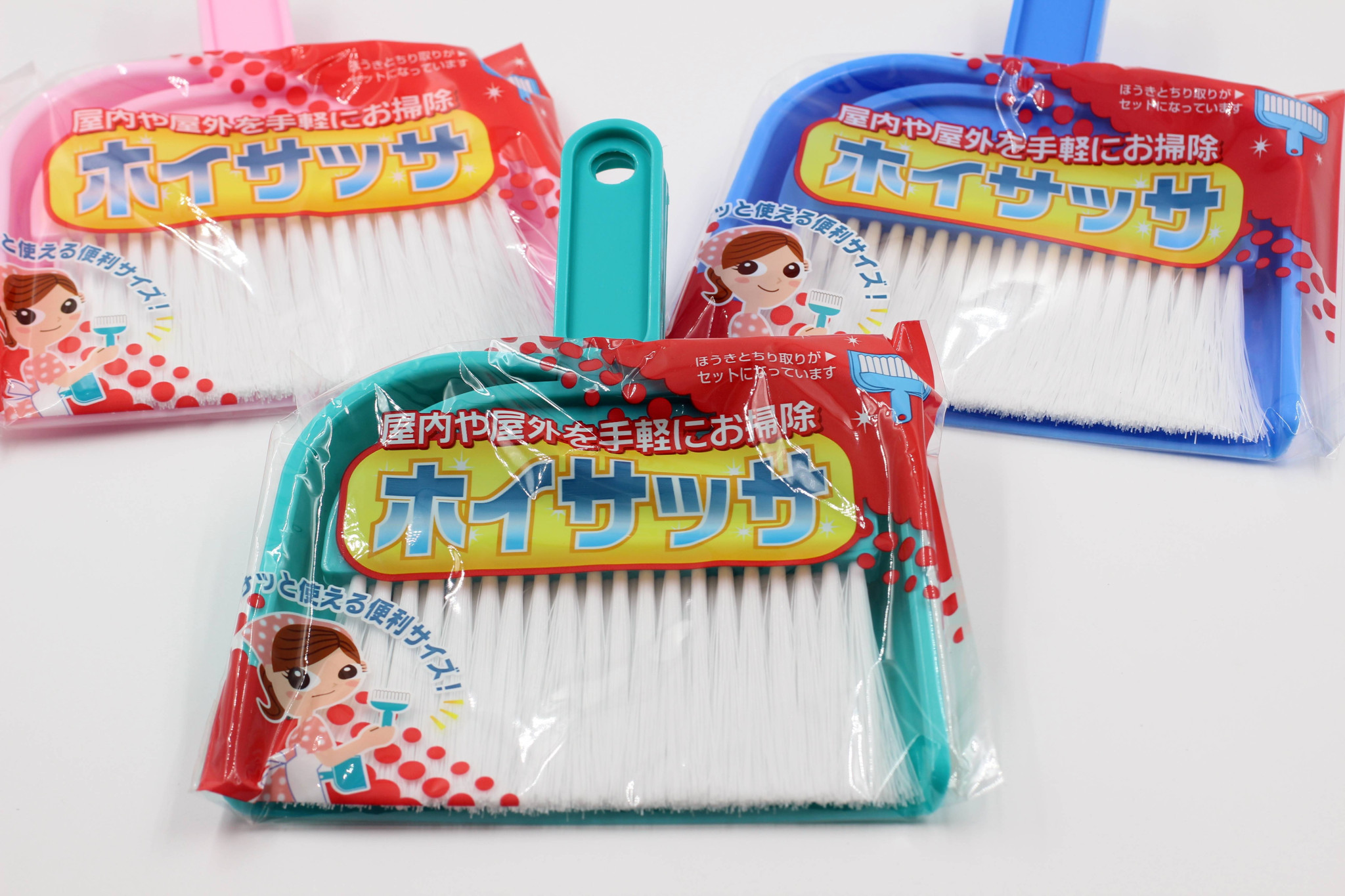 Bộ 3 bộ chổi quét bụi và xẻng hót mini cao cấp - Hàng Nội Địa Nhật