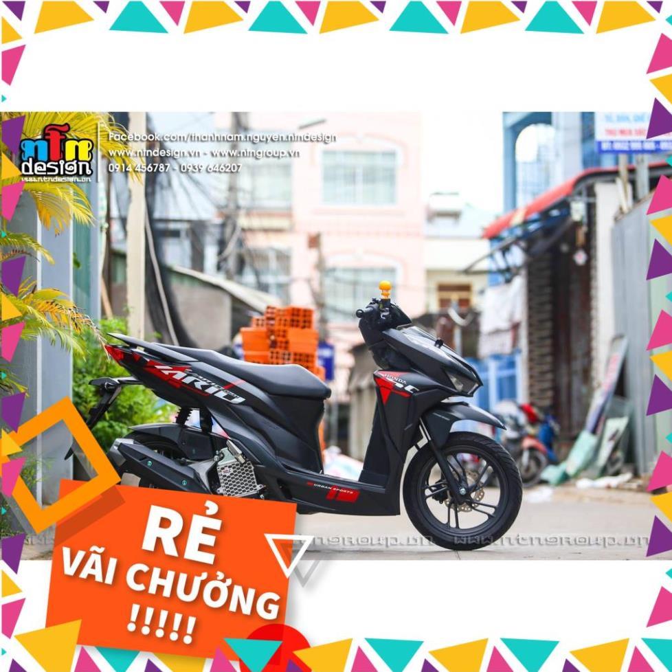 Tem Rời Vario 2018 Mẫu Chữ Vario 150 Đen Đỏ Trắng