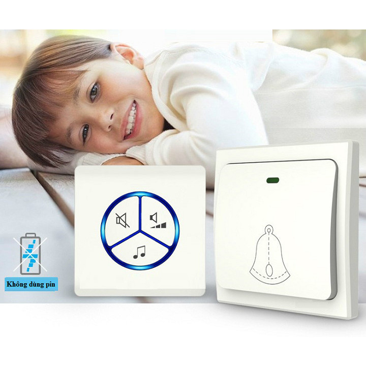 Chuông cửa cao cấp không dây thông minh, sử dụng phổ biến trong mọi gia đình M1