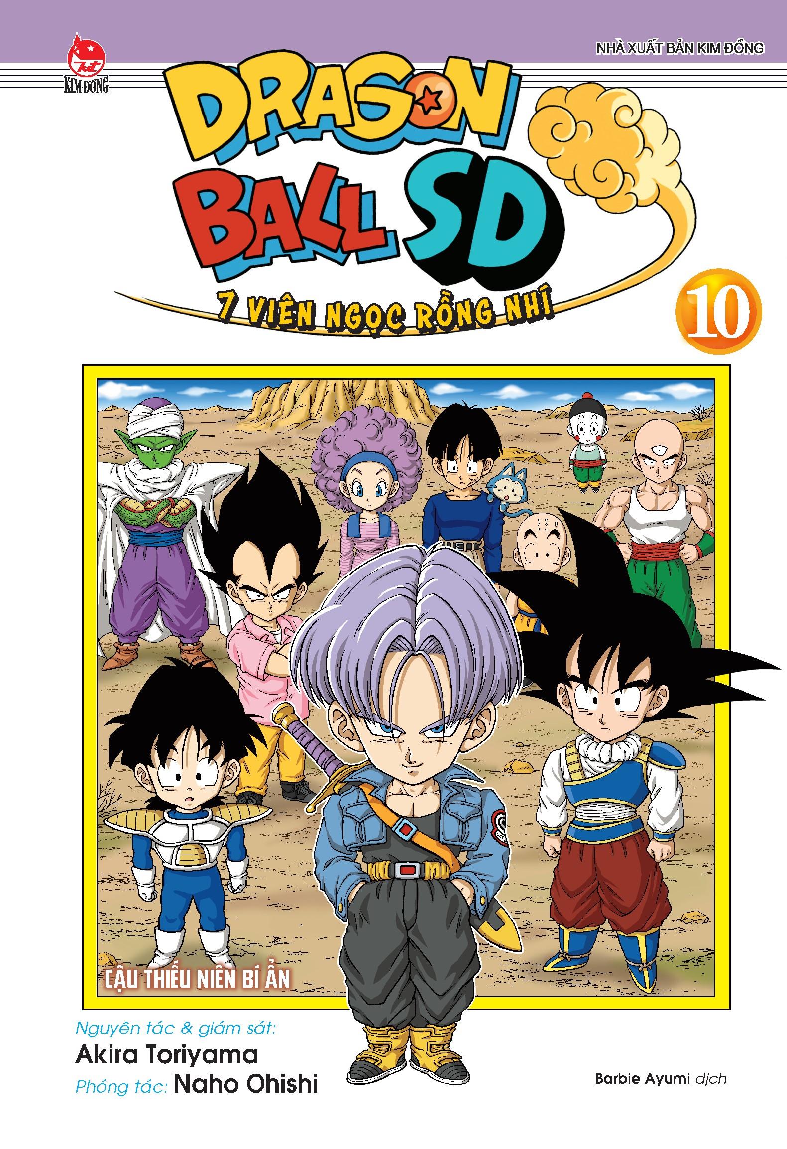 Dragon Ball SD - 7 Viên Ngọc Rồng Nhí - Tập 10 - Cậu Thiếu Niên Bí Ẩn - Tặng Kèm Standee Ivory