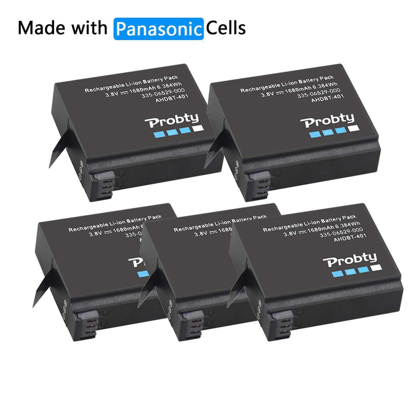 1680mAh Cho Gopro Hero 4 Thay Thế Pin Sạc Li-ion cho GoPro HERO4 GoPro AHDBT-401 Camera Hành Động Pin Màu Sắc: 4BatteryWithCharger