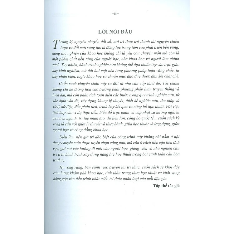 Phương Pháp Luận Nghiên Cứu Khoa Học Trong Kỷ Nguyên Số