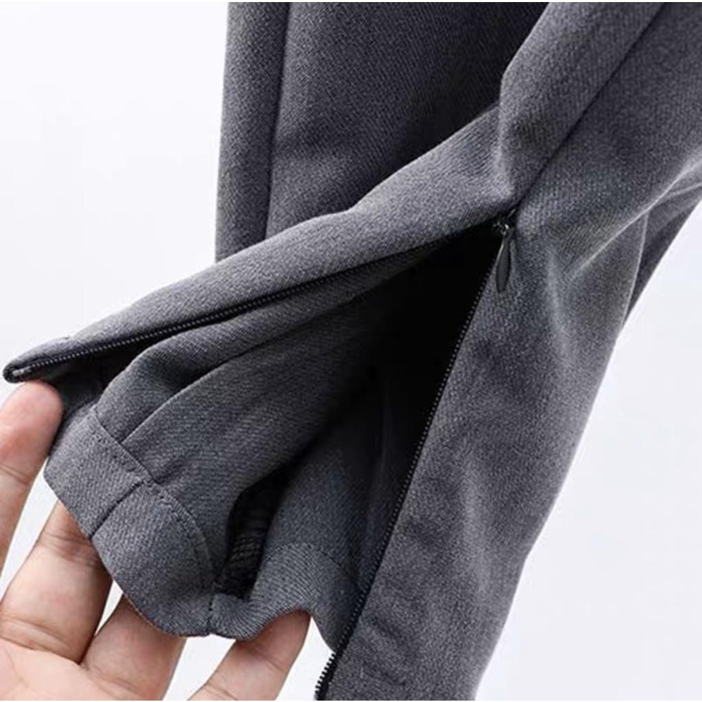 Quần Âu Nam Ống Rộng Vải Hàn cao cấp, Quần Tây Jogger Phong Cách Mới Lên Dáng Cực Đẹp