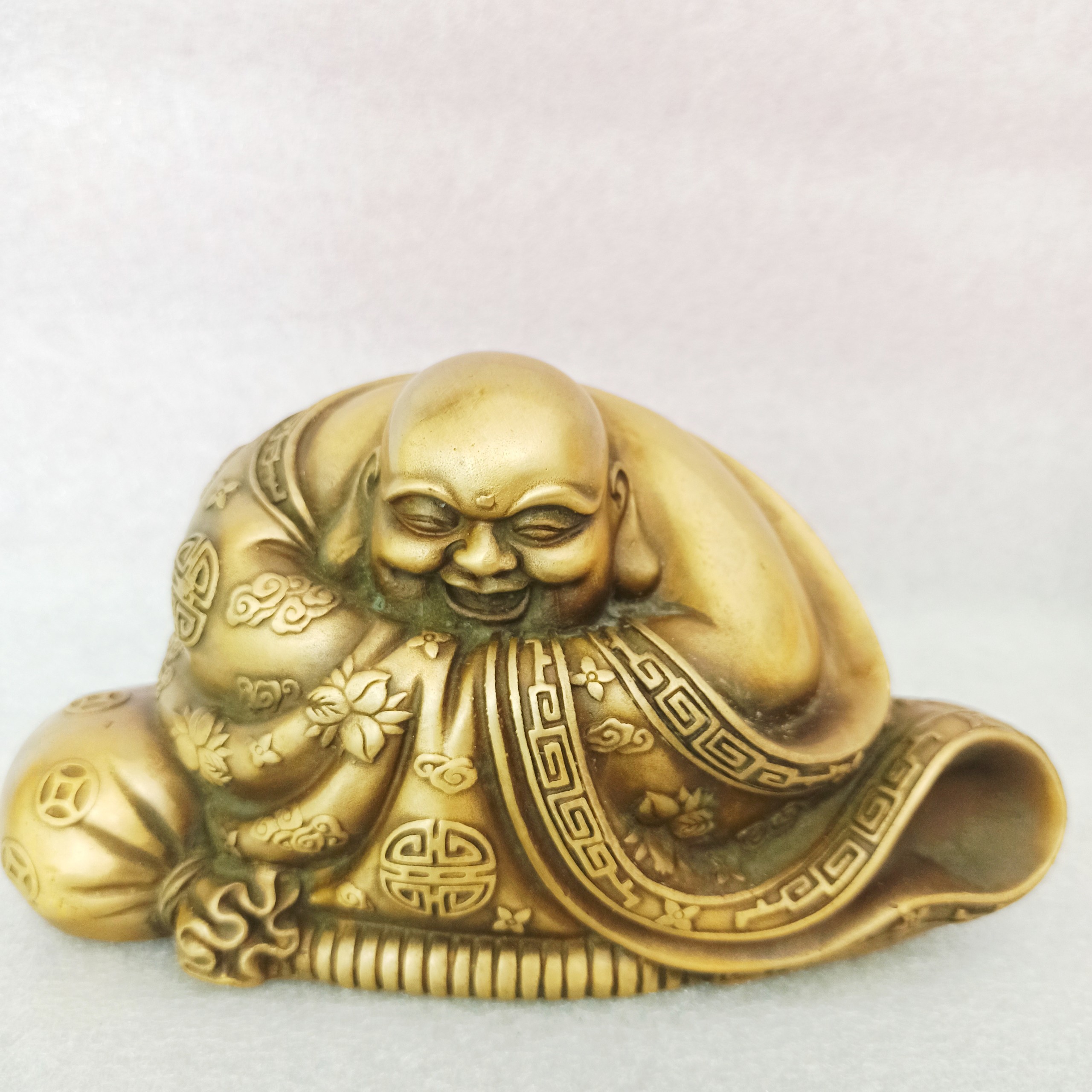 [Miễn ship 100%]Tượng Phật Di Lặc bằng đồng, Tượng Thần Tài bằng đồng, Tượng Đồng Phong Thủy