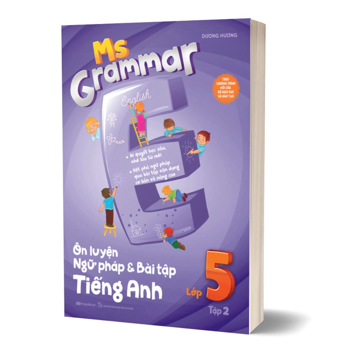 Combo Ms Grammar - Ôn Luyện Ngữ Pháp Và Bài Tập Tiếng Anh Lớp 5: Tập 1 Và 2 (Bộ 2 Tập)