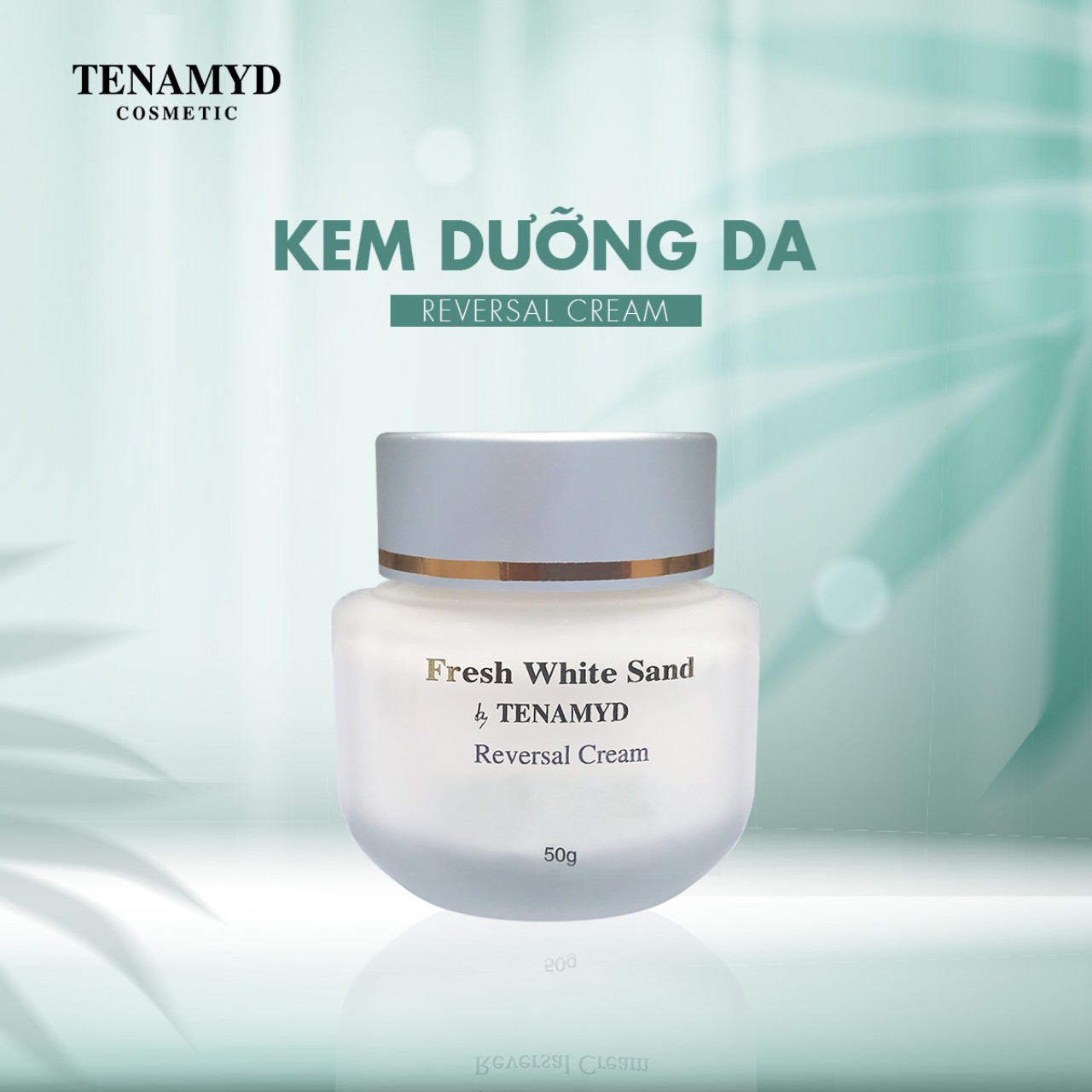 Kem dưỡng trắng da Fresh White Sand by TENAMYD Reversal Cream 50g - Kem Đêm