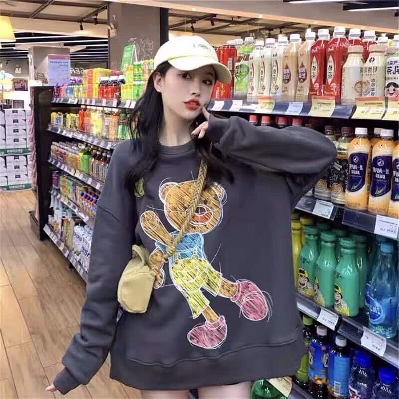 Áo Sweater gấu ném bóng TC6