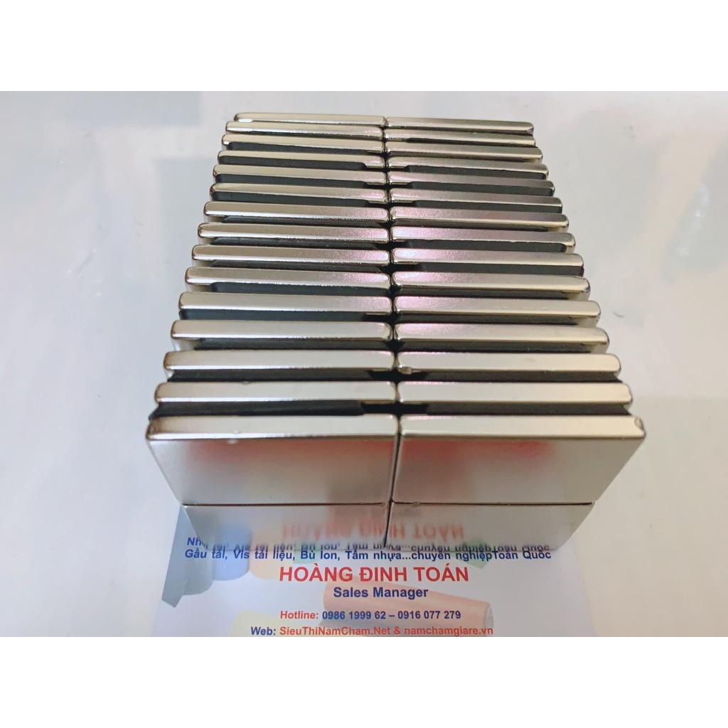 Nam châm vĩnh cửu 40x25x5mm nam châm vĩnh cửu siêu hit