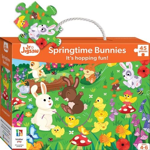 Junior Jigsaw: Springtime Bunnies