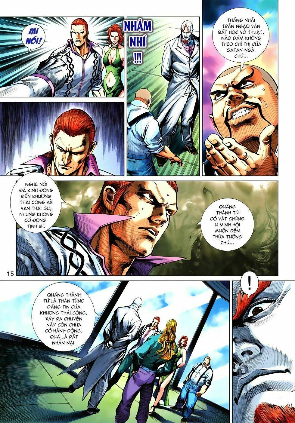 tân tác long hổ môn chapter 545 15