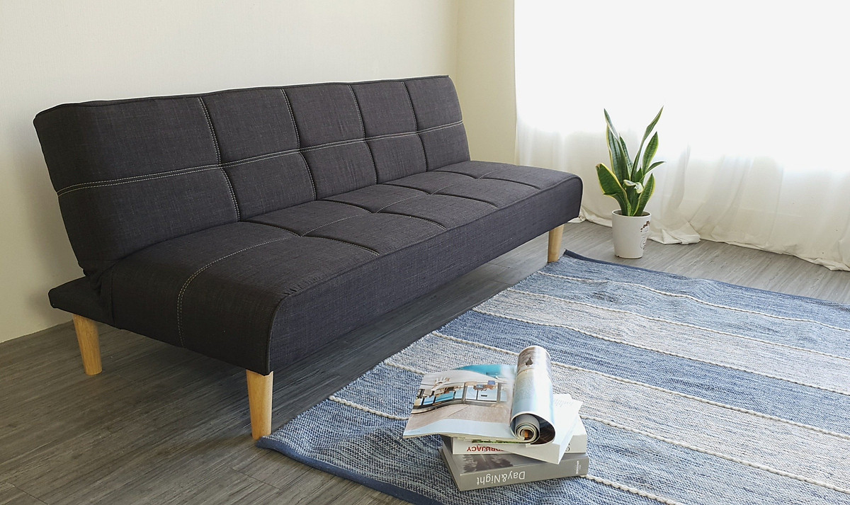 Sofa giường đa năng màu xanh ngọc 1m7