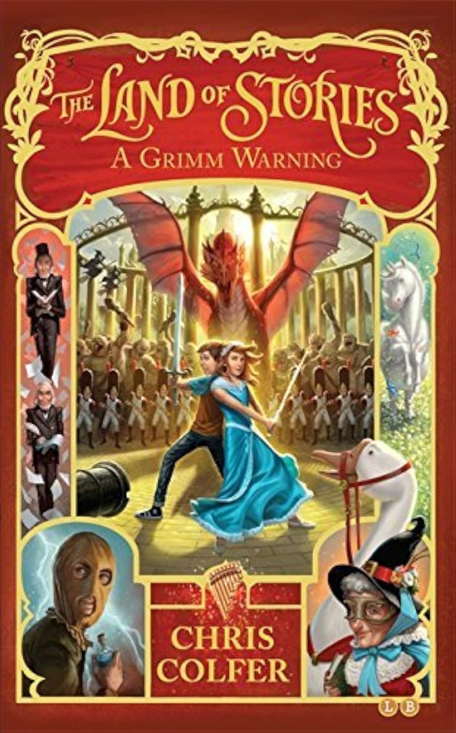 Sách - The Land of Stories A Grimm Warning by Chris Colfer - Children's Books In English