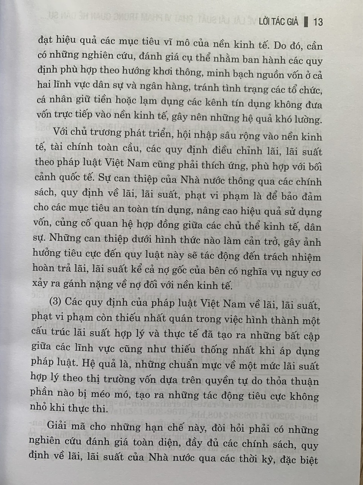 Pháp luật về lãi, lãi suất, phạt vi phạm trong quan hệ dân sự, thương mại và tín dụng ngân hàng