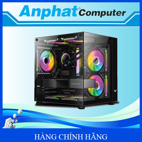 Vỏ Máy Tính Case VSP Aqual X2-M Đen – Hàng Chính Hãng
