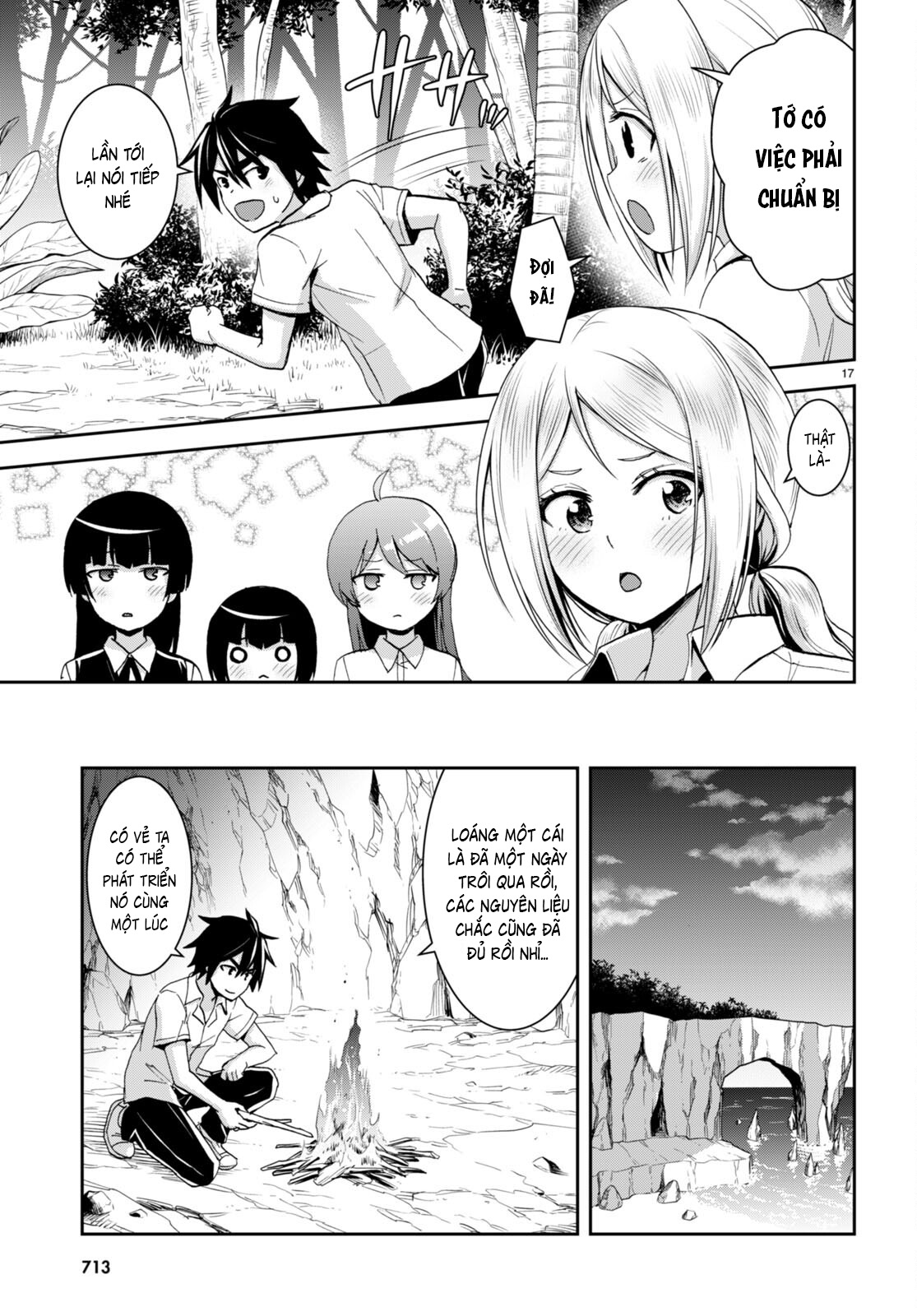 isekai yurutto survival seikatsu: gakkou no minna to isekai no mujintou ni tenishitakedo ore dake chapter 18 17