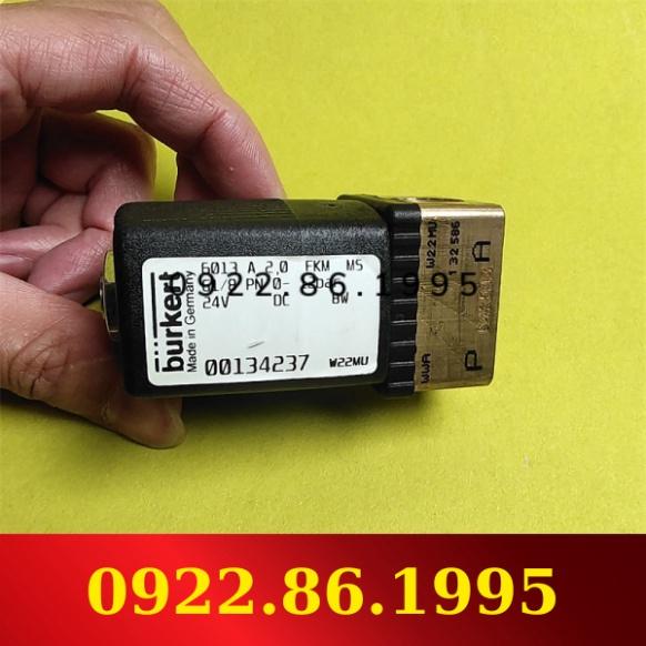 Giá Tốt + Van Từ 00134237 Burkert Pode 6013 A 2.0 FKM MS G1/8 0-12bar hàng mới