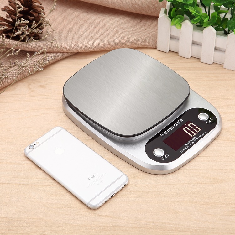 Cân điện tử nhà bếp DH-C305 màn hình LCD lớn