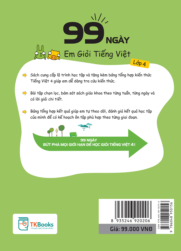 99 Ngày Em Giỏi Tiếng Việt Lớp 4 - TKBooks