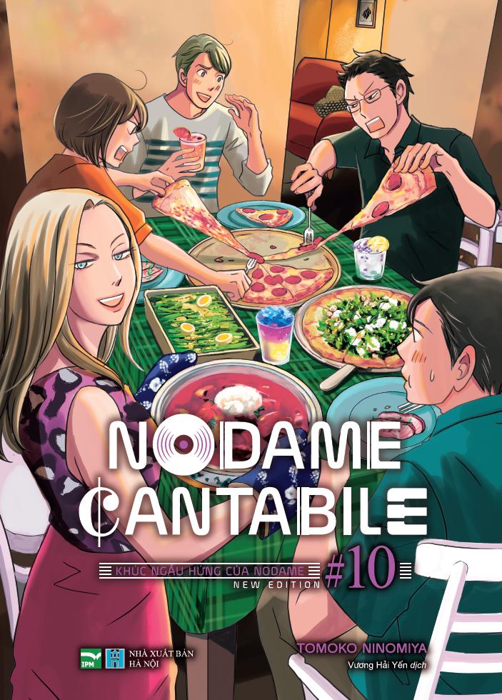 Sách - Nodame Cantabile - Khúc Ngẫu Hứng Của Nodame - New Edition - Tập 10
