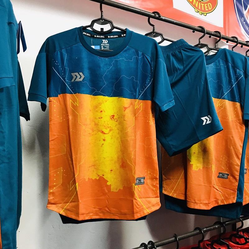 Mẫu áo đá banh đá bóng thể thao Không Logo chất vải gai lạnh cao cấp nhất năm