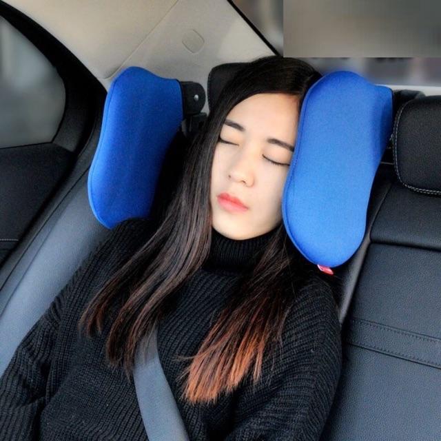 Dụng cụ tựa đầu cho cả người lớn và trẻ em chống đau mỏi cổ khi ngủ trên xe hơi, phụ kiện oto cao cấp