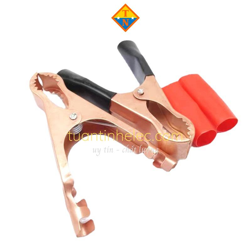 Kẹp acquy mạ đồng- kẹp cá sấu- kẹp bình- kẹp ắc quy 80mm 50A