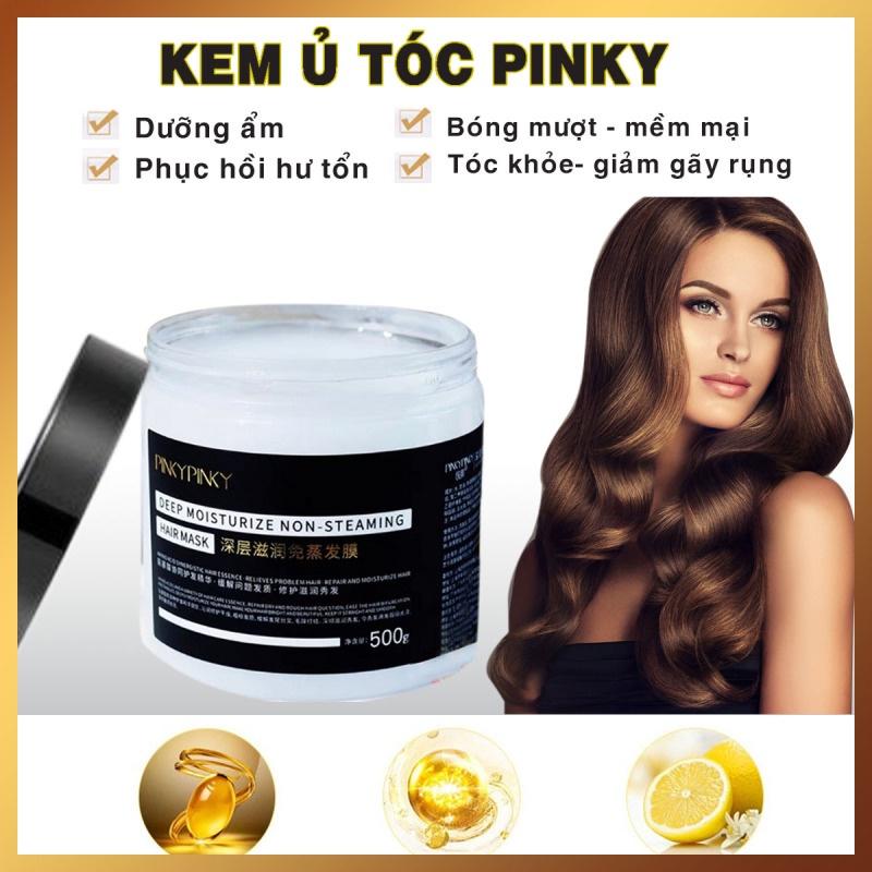 Kem Ủ Tóc Pinky Mềm Mượt Phục Hồi Tóc Hư Tổn 500G