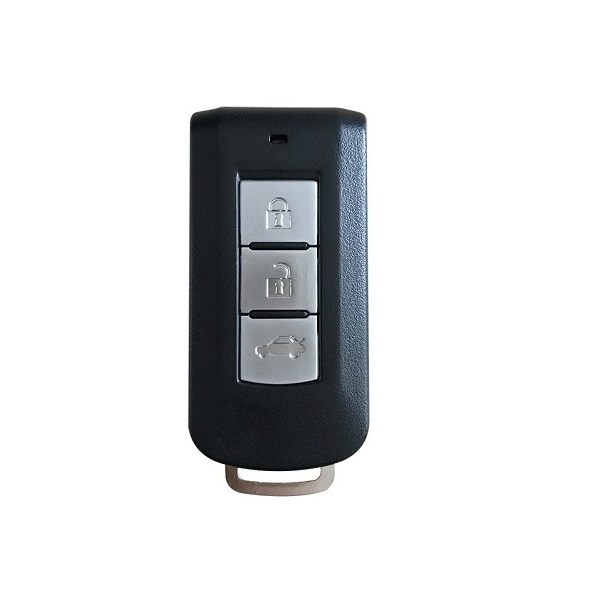 Bao Da Chìa Khóa Ô Tô Handmade Mitsubishi 3 nút Da Bò - hàng chính hãng