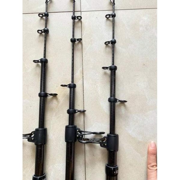 Cần câu lục xa bờ Comando USA 4m25 và 4m5 - Carbon 99% cần tải cá 20kg y hình,hàng loại tốt.